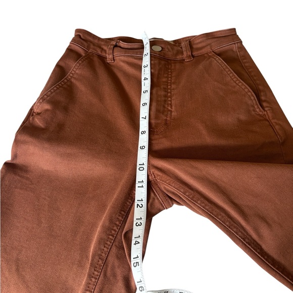 Everlane Utility Barrel Pants, Rosewood/ Rustic color, size 0 - Picture 9 of 10